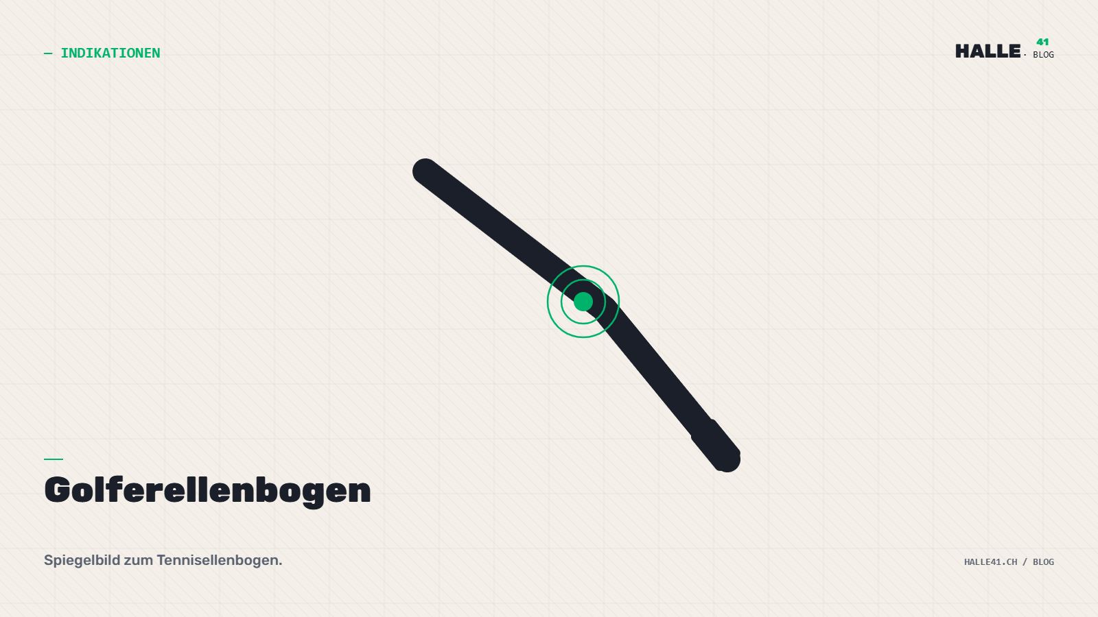 Golferellenbogen: Ursachen, Symptome und Therapie