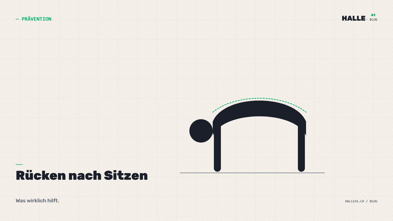 Rückenschmerzen nach langem Sitzen: Was wirklich hilft